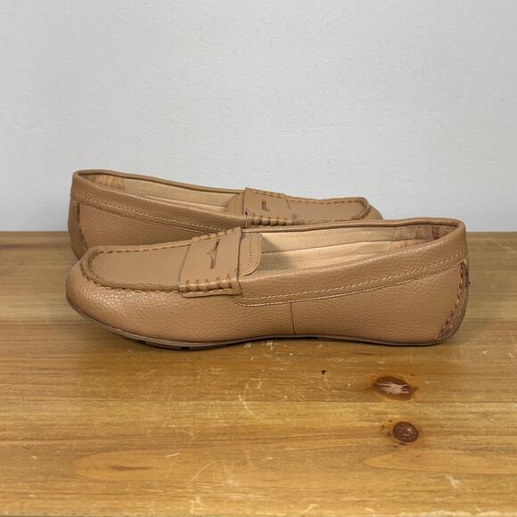 Circus By Sam Edelman Fayette Loafers in Beige Faux Leather Women's Size 7 - Picture 5 of 8